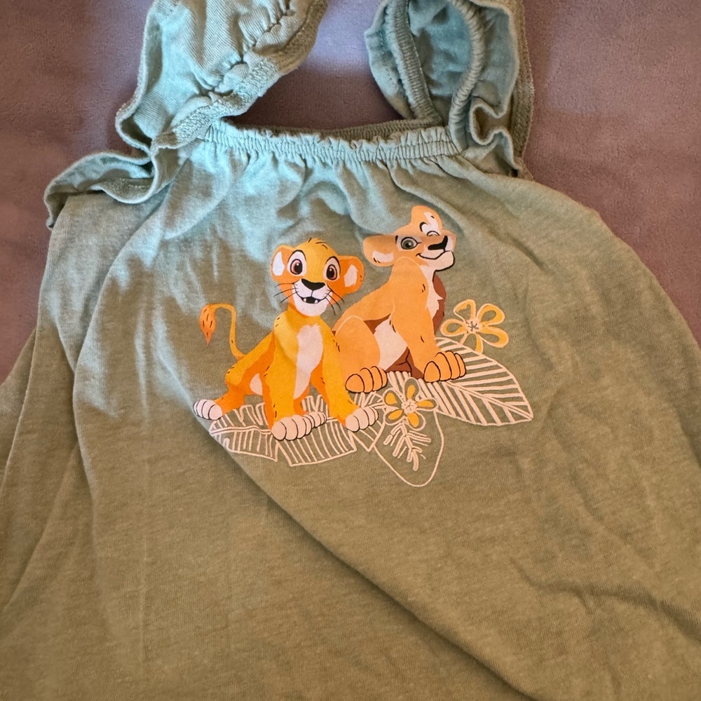 Disney Baby Green dress